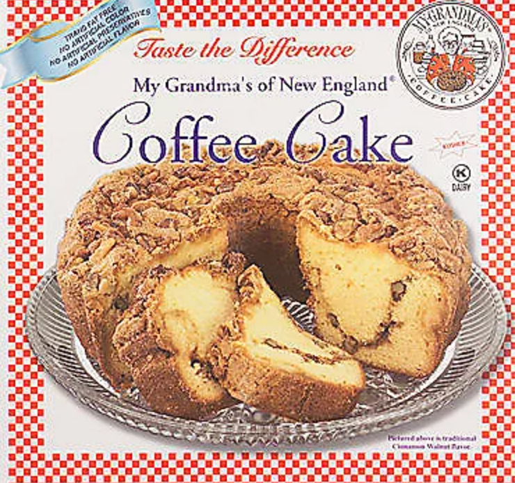 Coffee Cake Buy My Grandma's of New England ®