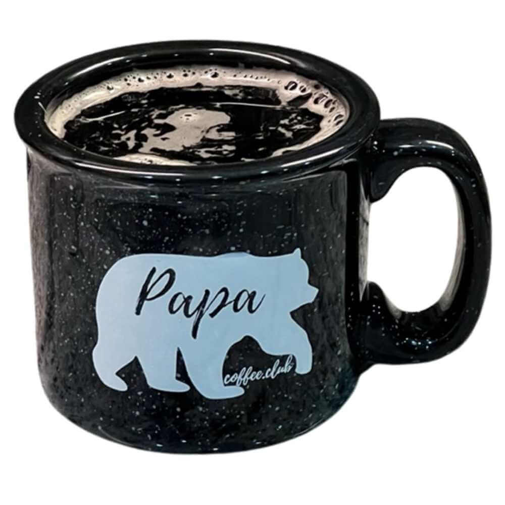 Papa Bear Black Rim Camper Mug – Digibuddha