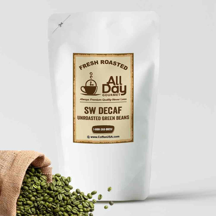 SW Decaf Raw Green Beans